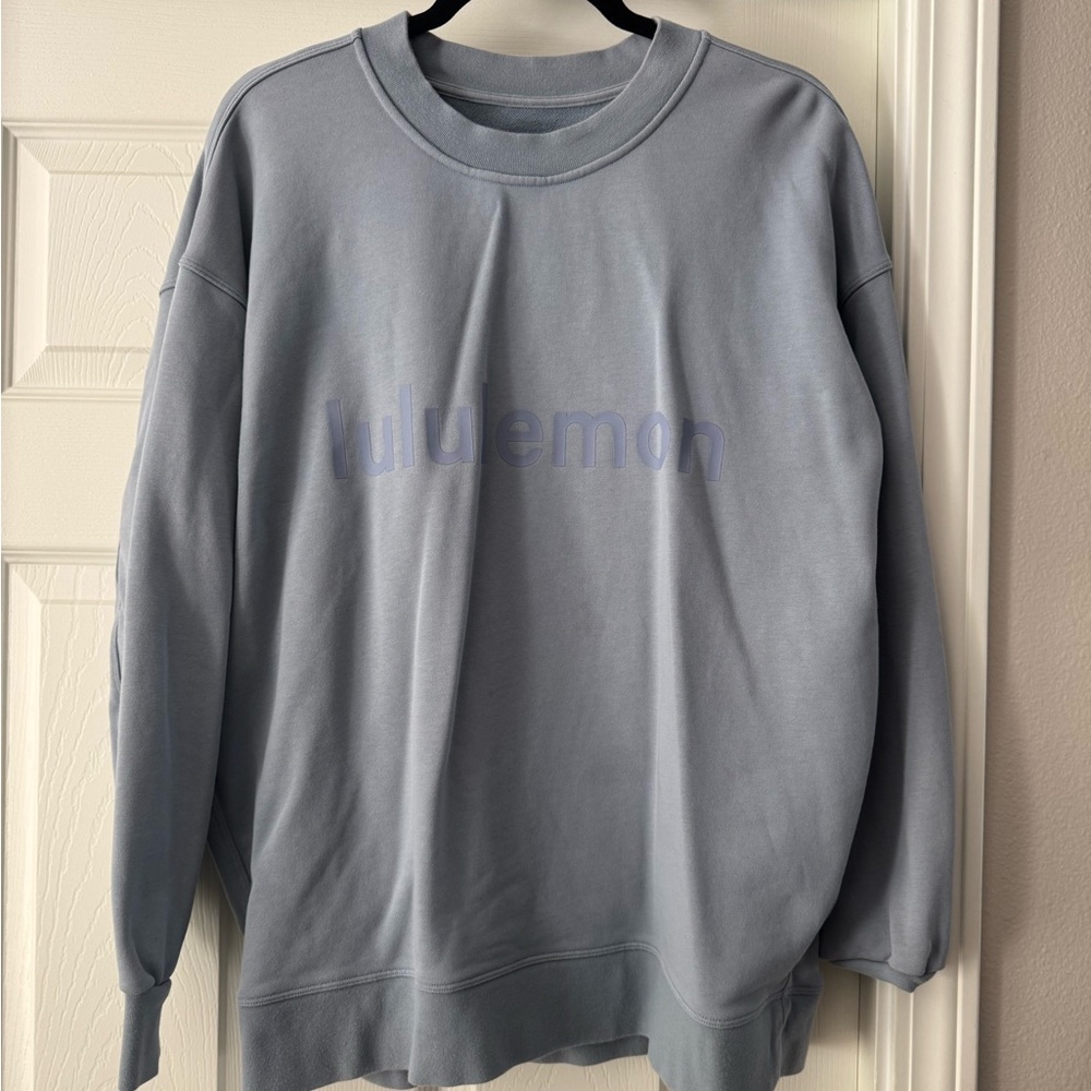 Lululemon Woman Blue Crewneck Sweater